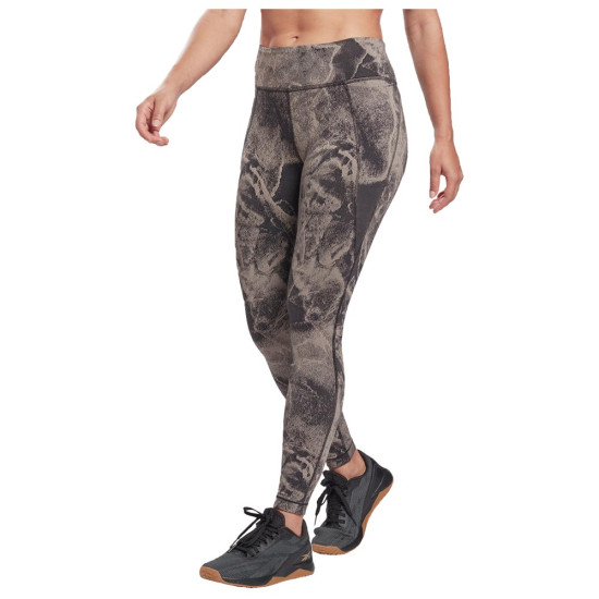 Reebok Γυναικείο κολάν TS Lux Tight- Jacquard